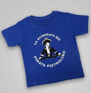 T-shirt bambino pirata