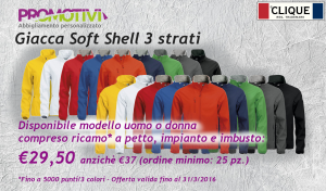 Giacca tecnica Soft-Shell