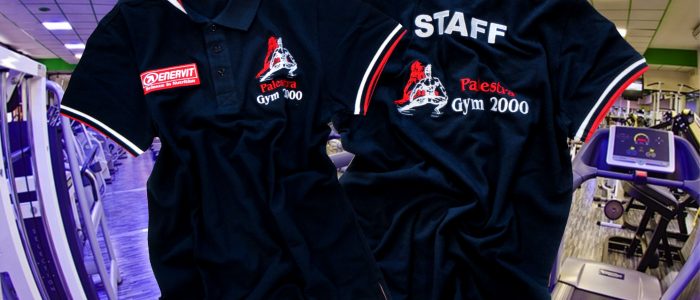 Polo personalizzata per palestra